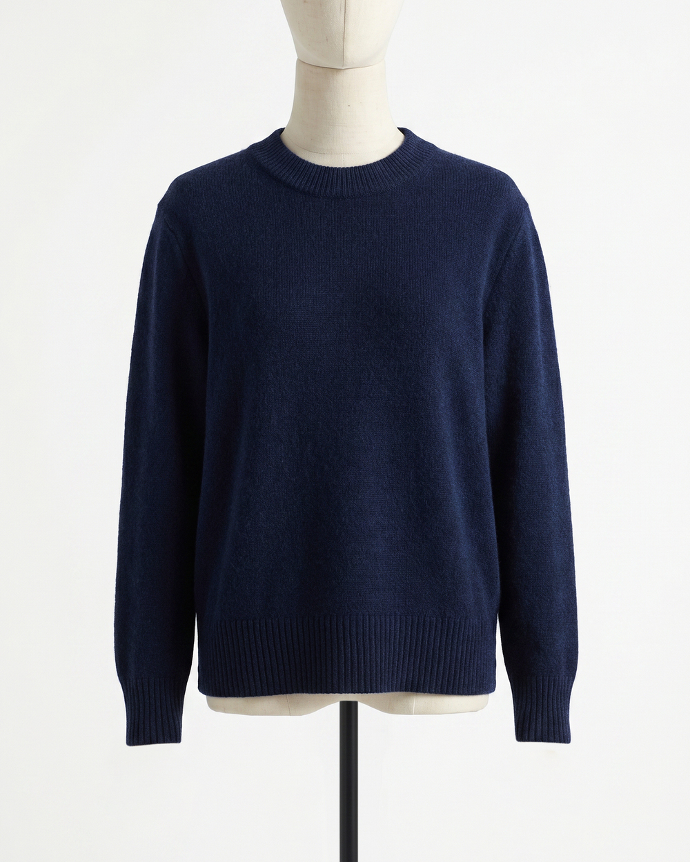 Mongolian Cashmere Oversized Crewneck Sweater